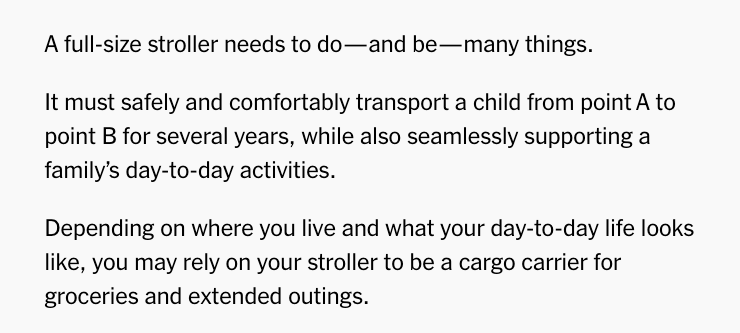 an example of a pain point being woven into a well told story