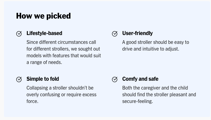 examples of benefits in action